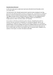Anazarbus Survey (Anavarza) Summary