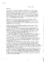 Letter from Lonny Bier to Jim Coulton