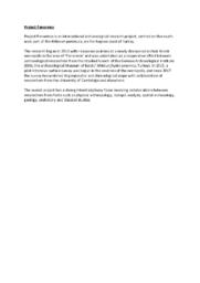 Project Panormos Summary