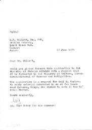 Letter dated on 1978/06/18
