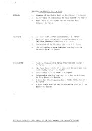 Conservation Reports for the BIAA-General