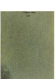 Taşkun Kale: Trench Notebook L16, 1971